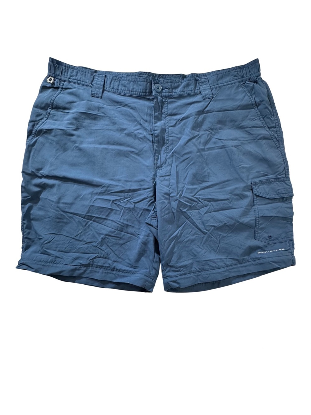 Columbia PFG Men’s 42 Omni-Shade Convertible Fishing Shorts Blue